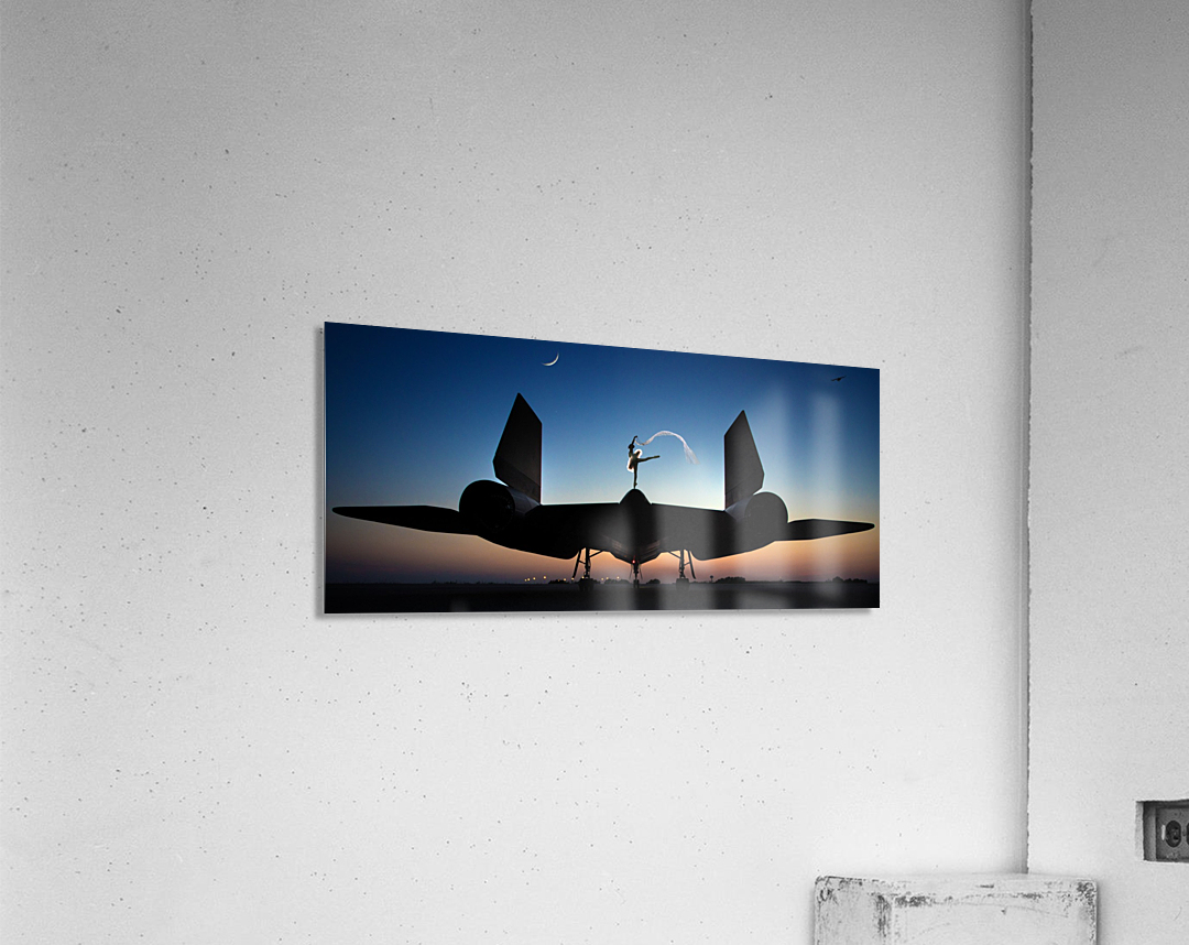 Area 71 Power and Grace Acrylic Print