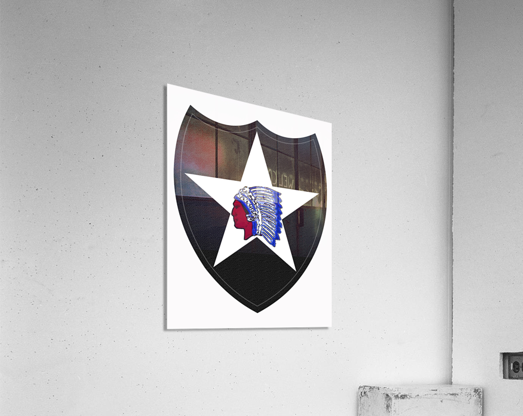 2nd Infantry Division Acrylic Print