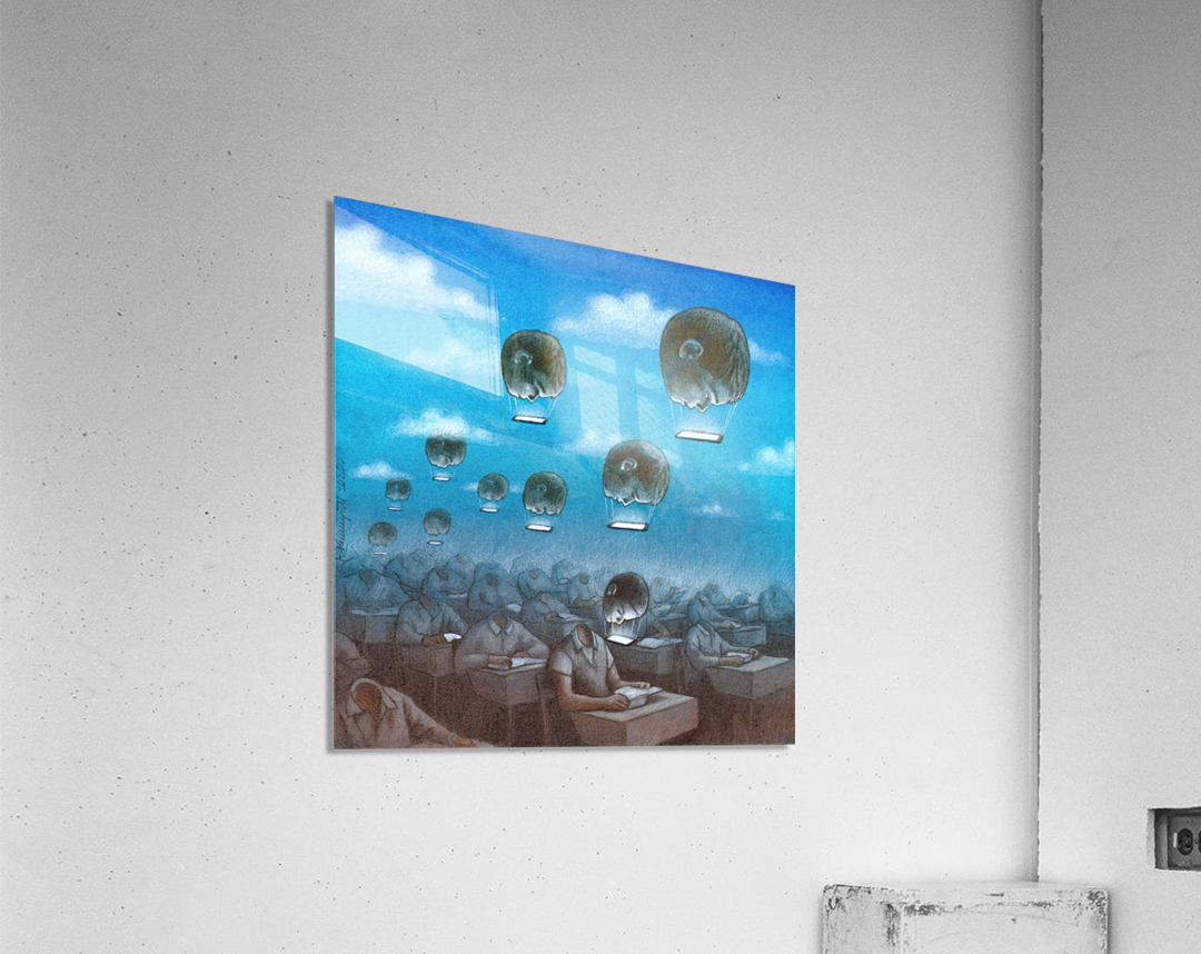 odloty Acrylic Print