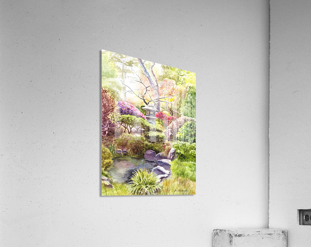 San Francisco Golden Gate Park Japanese Tea Garden  Acrylic Print