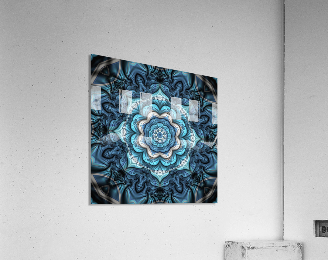 Blue Flower Acrylic Print