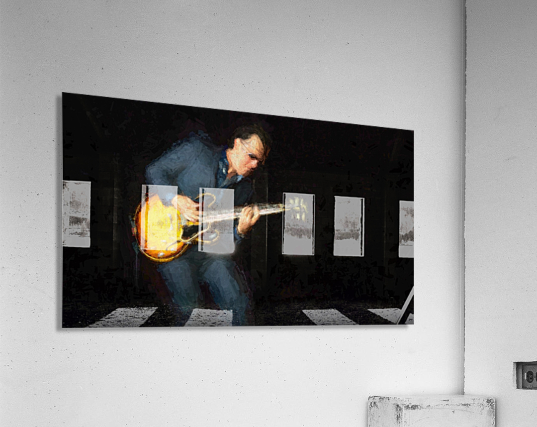 Guitar Man Acrylic Print