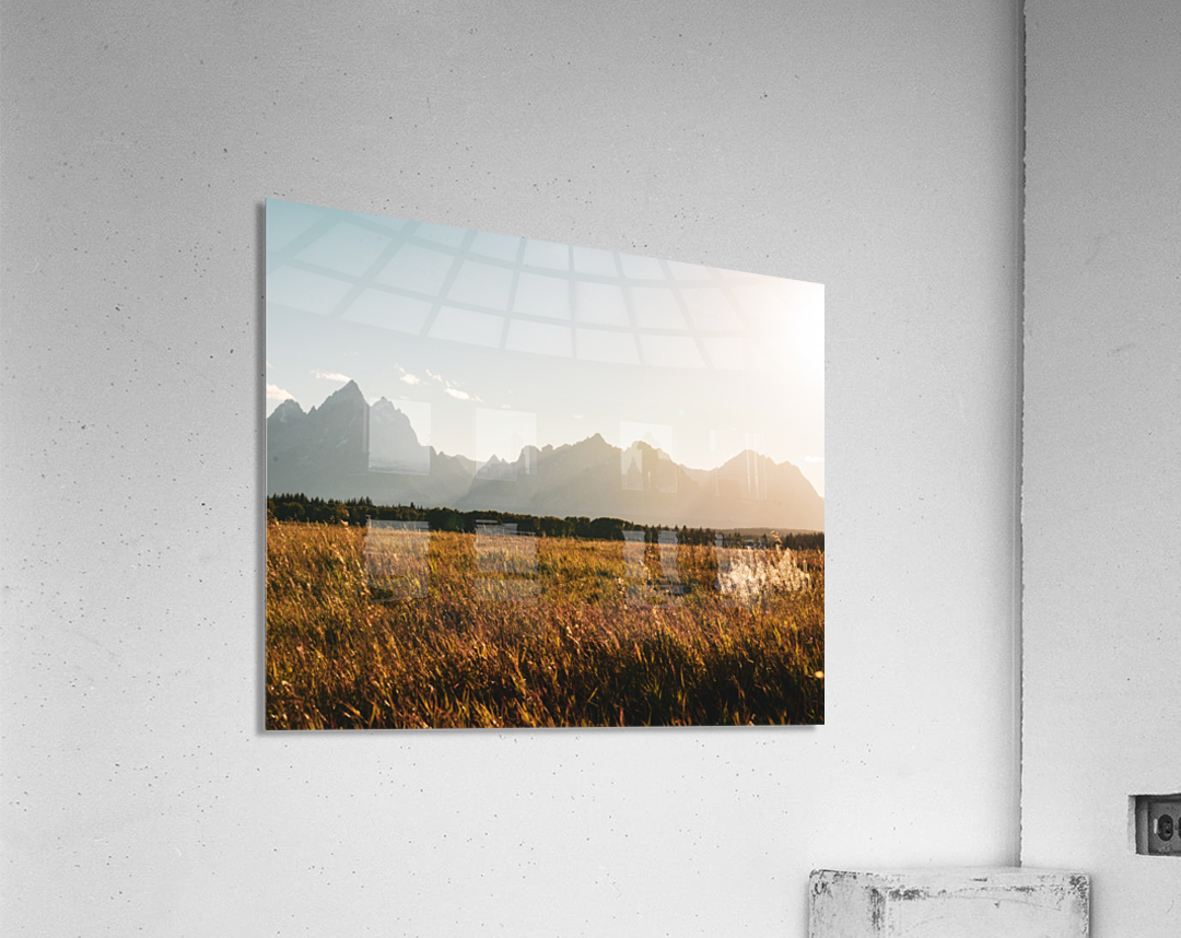 Grand Tetons Acrylic Print