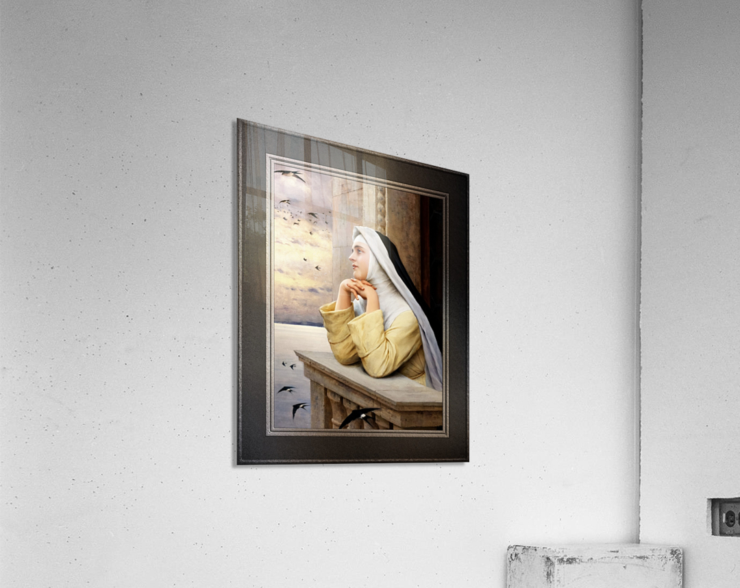 GODs Creatures by Eugene de Blaas Old Masters Classical Art Reproduction Acrylic Print