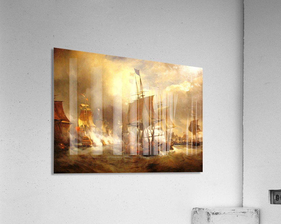Battle of Ushant Acrylic Print
