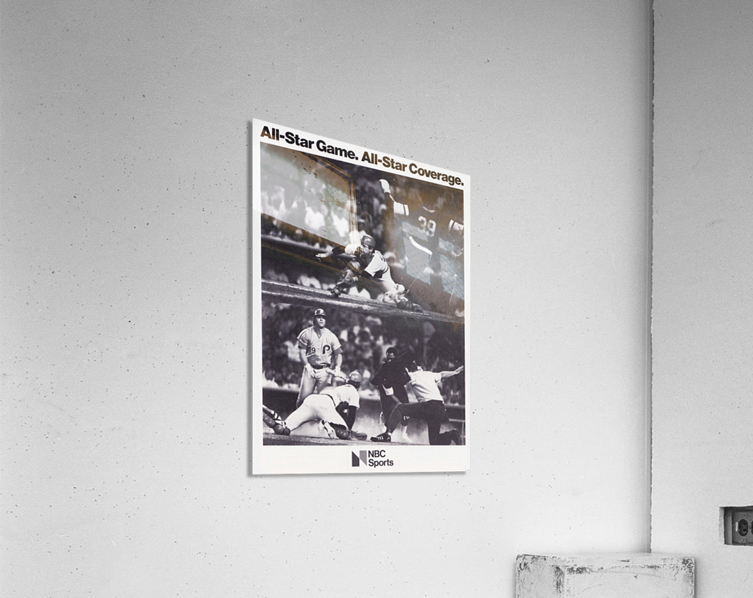 1979 NBC Sports Baseball Ad Acrylic Print