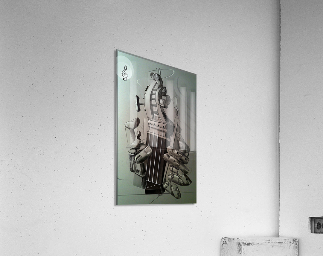 quadroluglio20202tastieracopia Acrylic Print