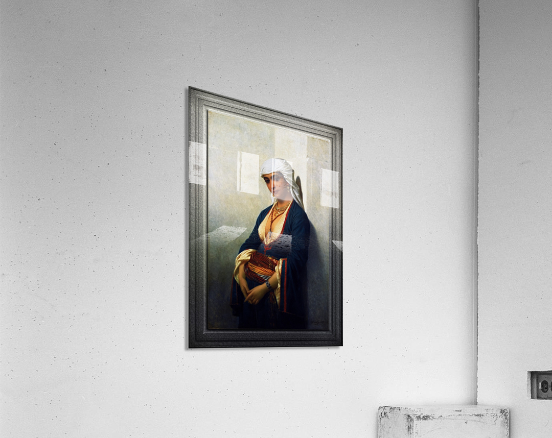 La Fidele by Emile Lecomte-Vernet Classical Fine Art Old Masters Reproduction Acrylic Print