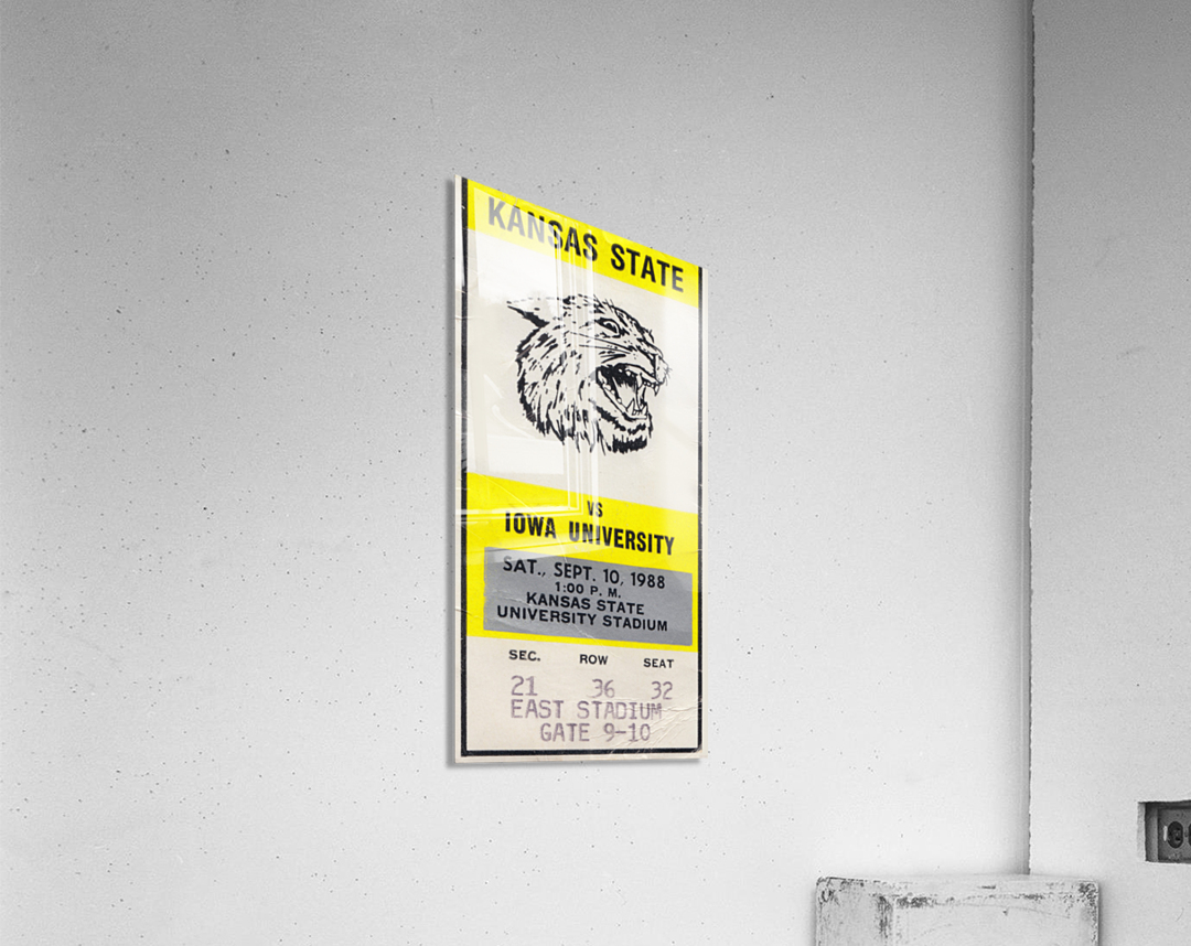 1988 Kansas State vs. Iowa Acrylic Print