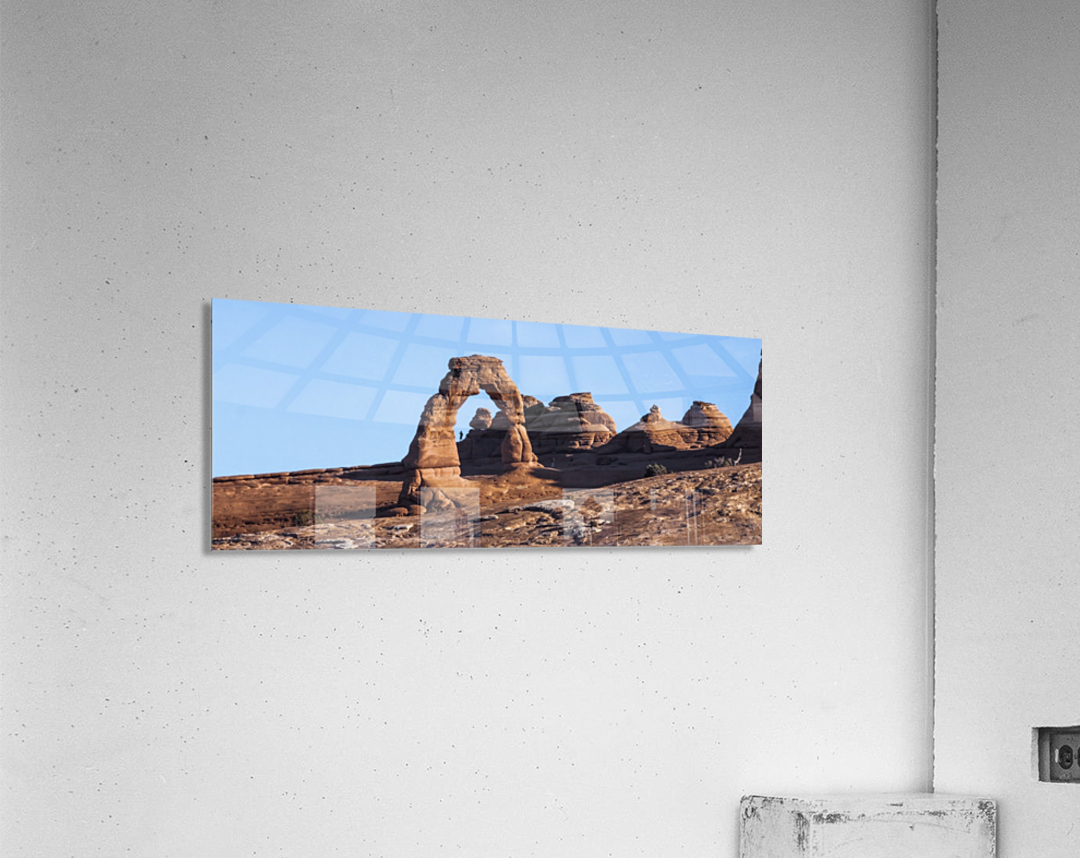 Delicate Arch Panorama Acrylic Print