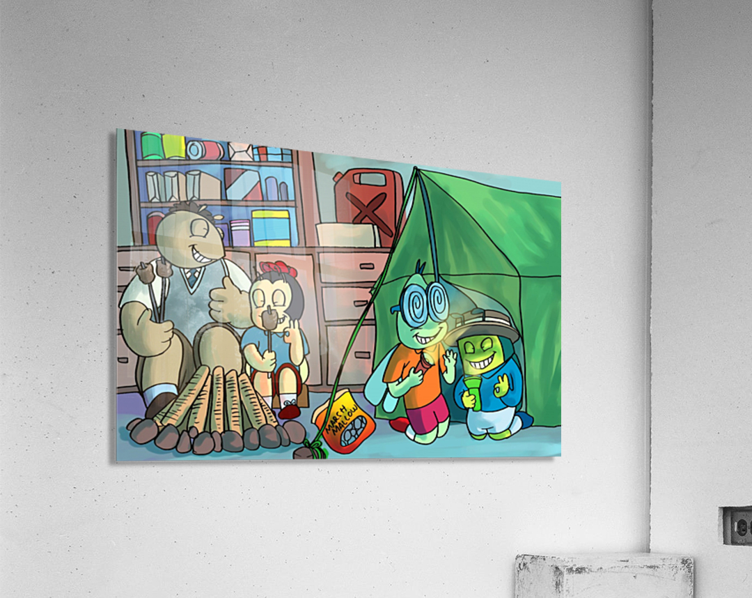 Blanket Fort - Bugville Critters Acrylic Print