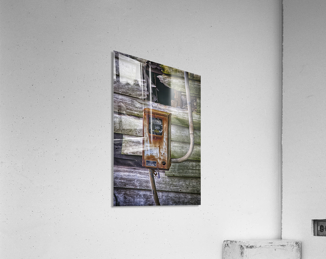 antique meter Acrylic Print