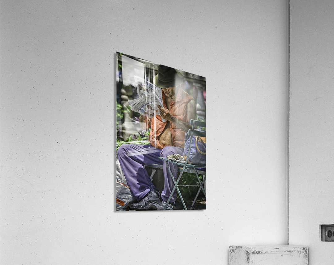 belly button Acrylic Print