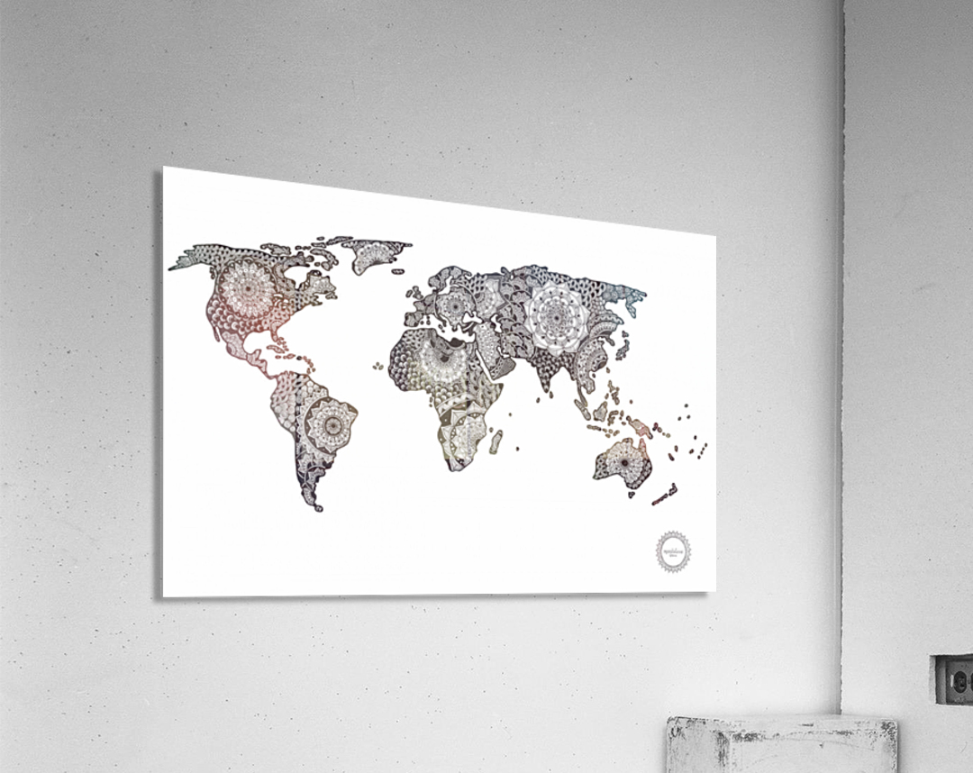 Art Deco Chicago Vintage Travel Poster Acrylic Print