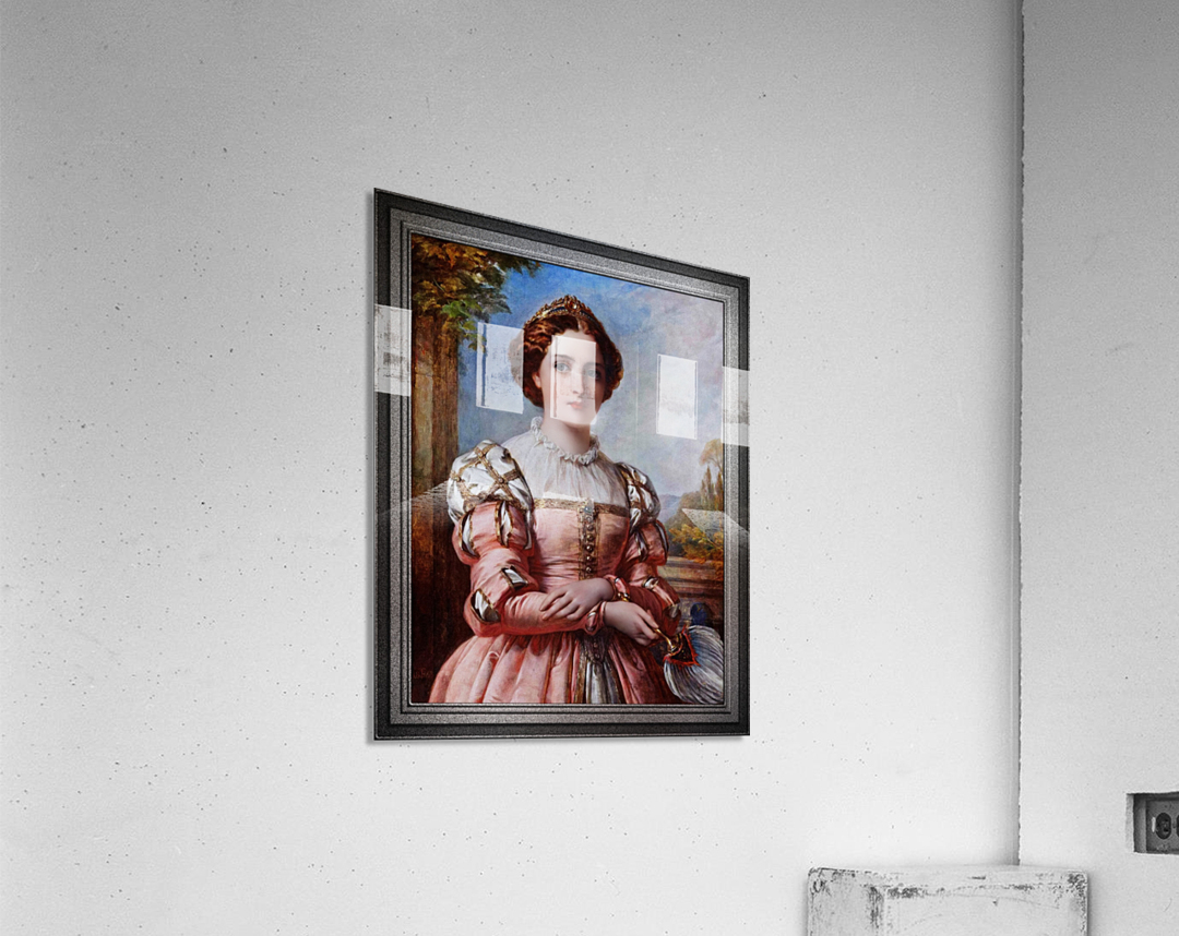 Beatrice by Thomas-Francis Dicksee Old Masters Fine Art Reproduction Acrylic Print