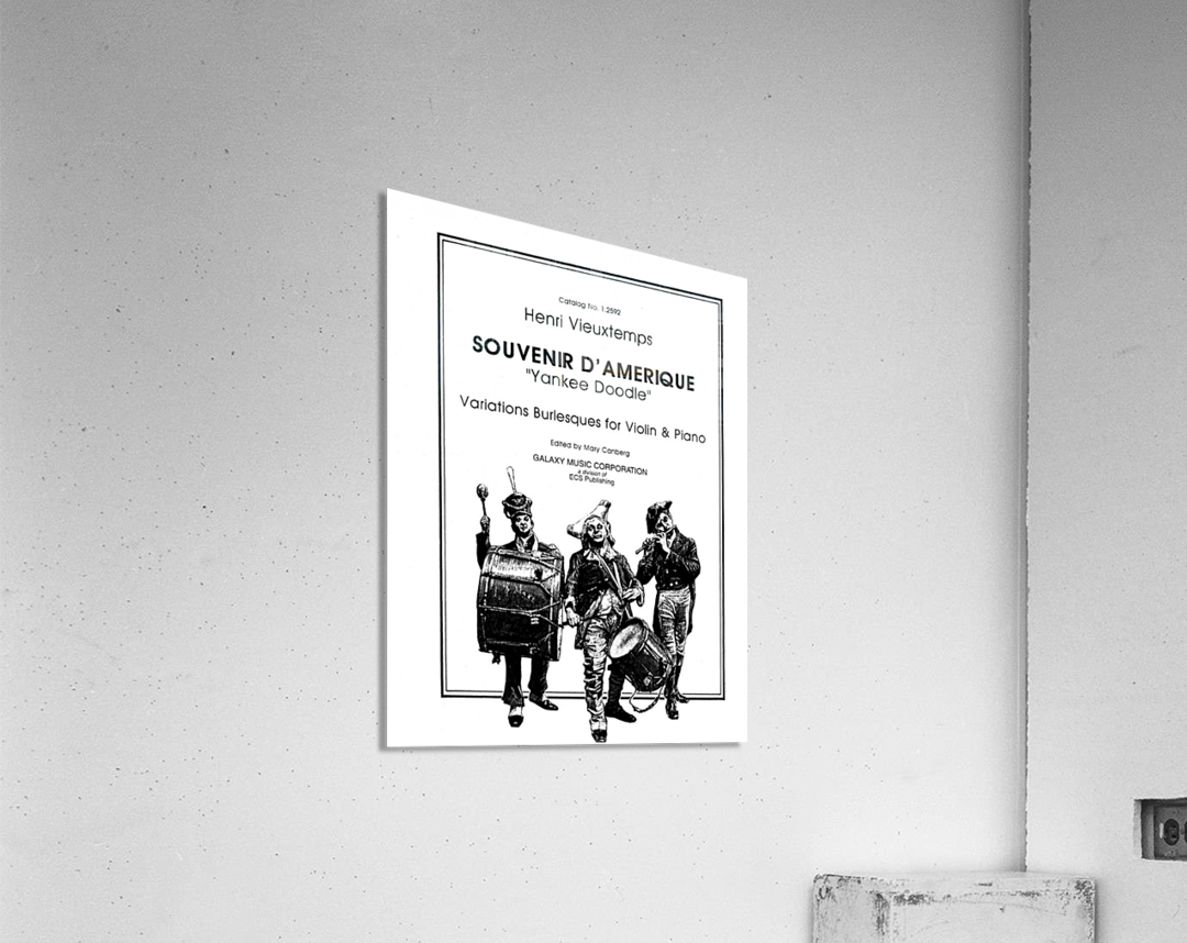 Souvenir d'Amerique Acrylic Print