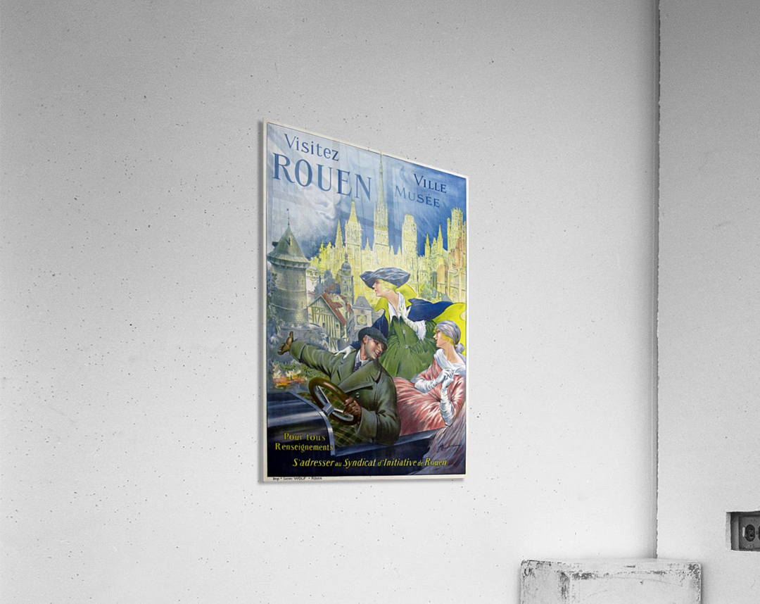 Visitez Rouen Acrylic Print