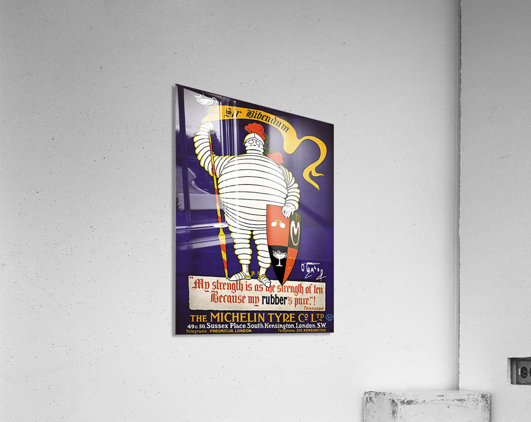 Michelin Sir Bibendum Acrylic Print