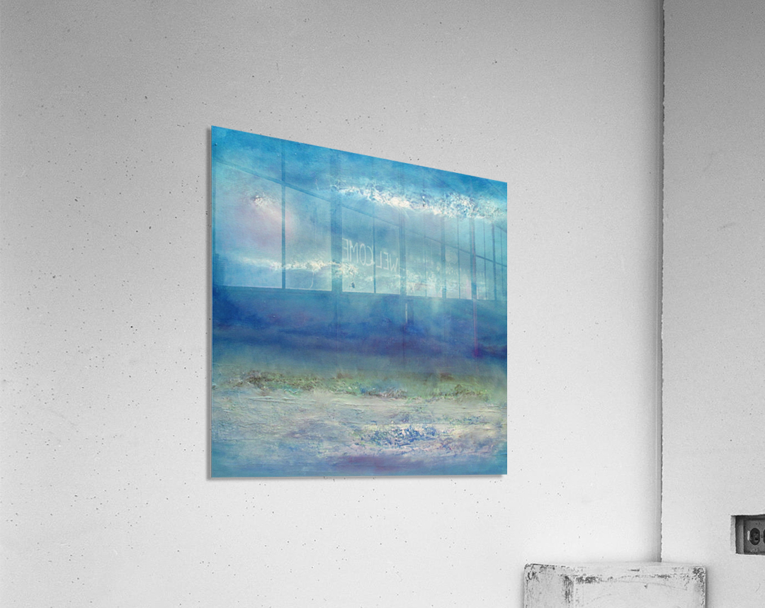 Infinity Beyond The Blue Acrylic Print