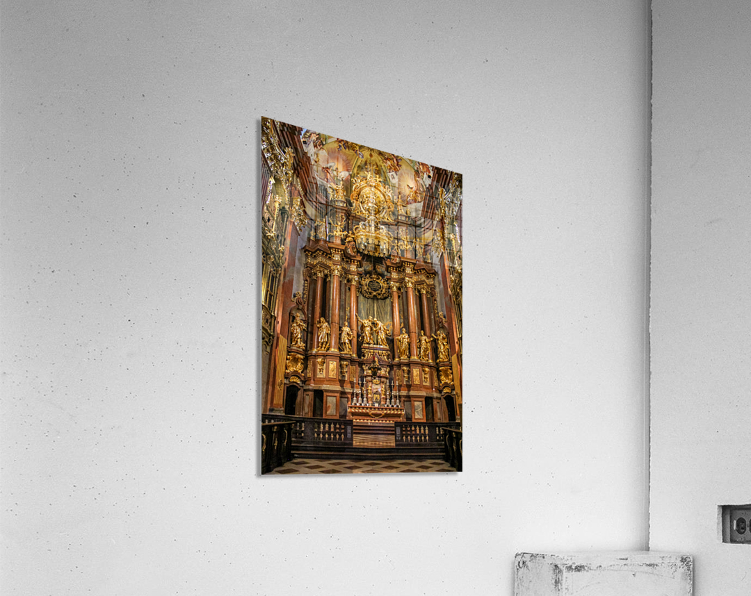 Church Altar  Acrylic Print