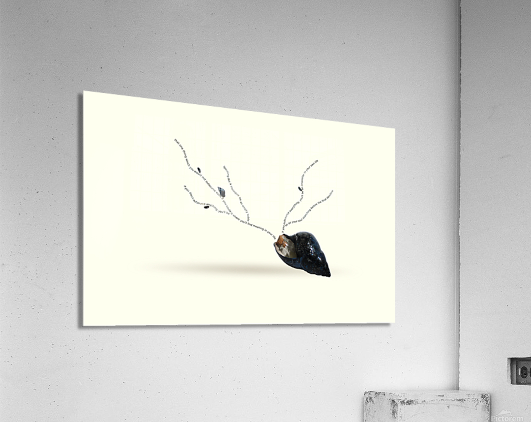 Cerebration  Existential Inspiration: Discovering the Meaning of Life  Acrylic Print