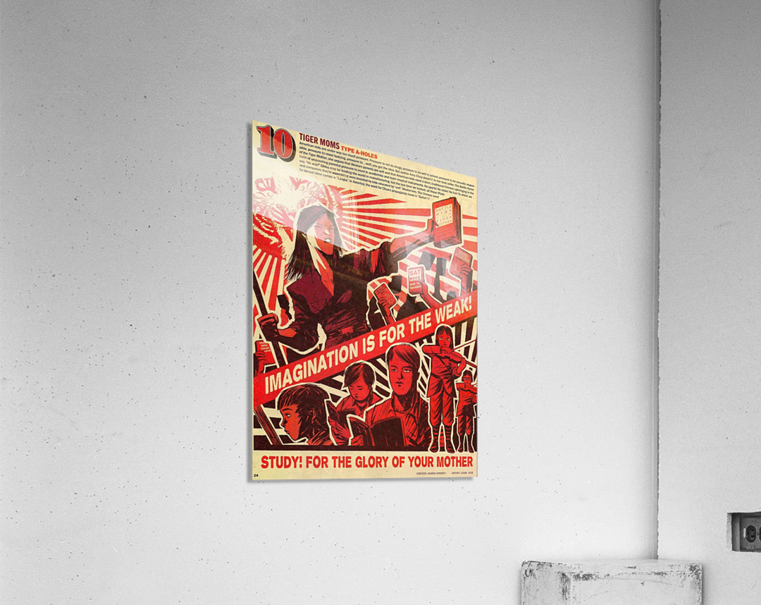 Study for the glory of your mother Acrylic Print