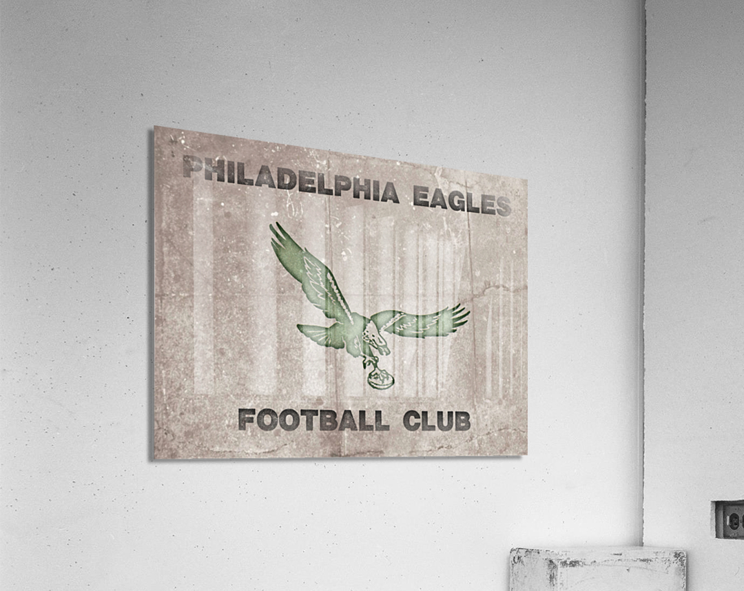 1974 Philadelphia Eagles Football Club Vintage Art Acrylic Print