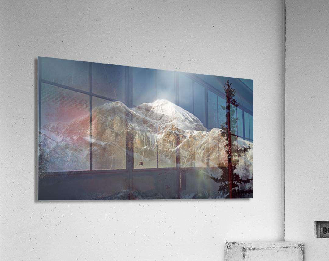 When the heavens open Acrylic Print