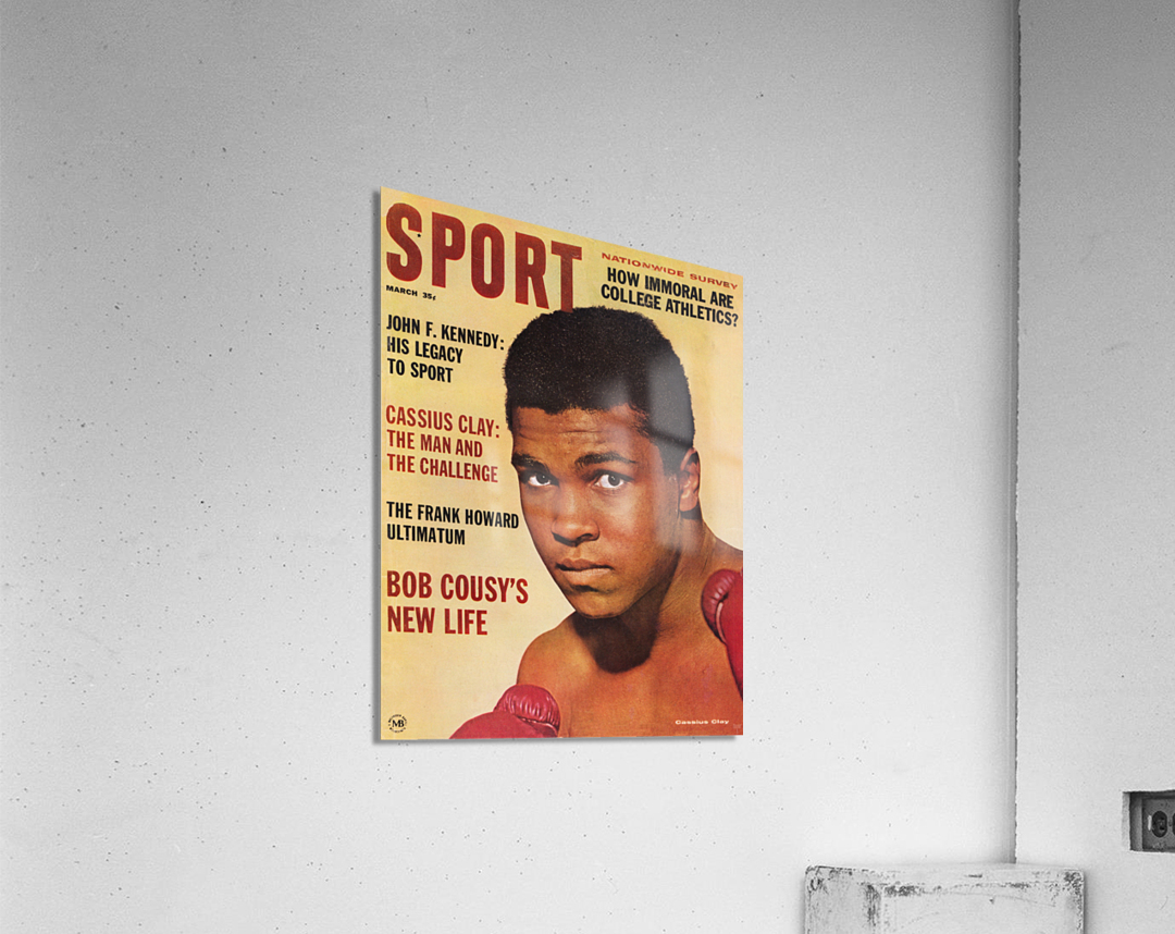 1964 Sport Magazine Muhammad Ali Cover Acrylic Print