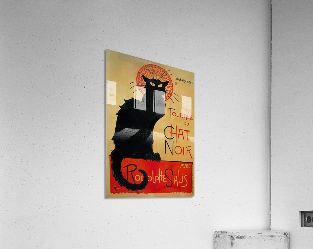 Theophile Steinlen - Tournee du Chat Noir Acrylic Print