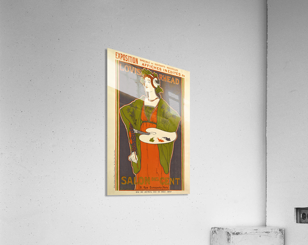 May 1897 exposition poster by Louis Rhead Acrylic Print