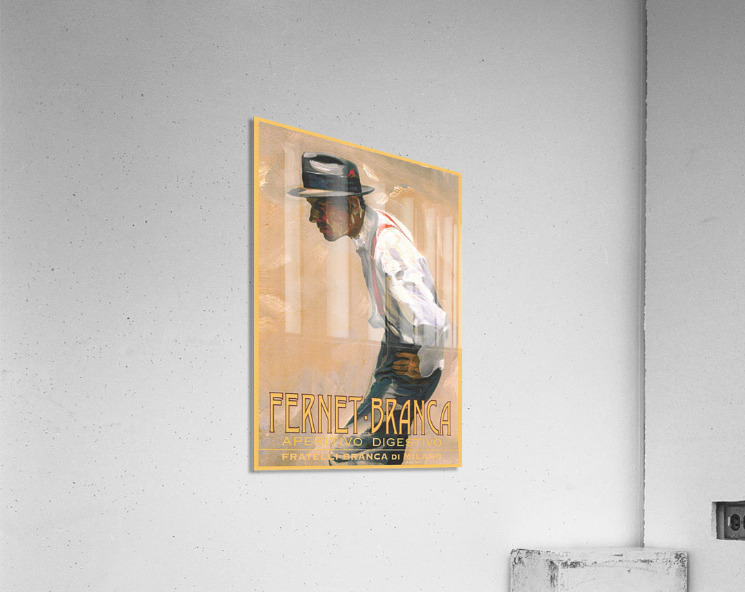 Fernet Branca Aperitivo Digestivo Poster Acrylic Print