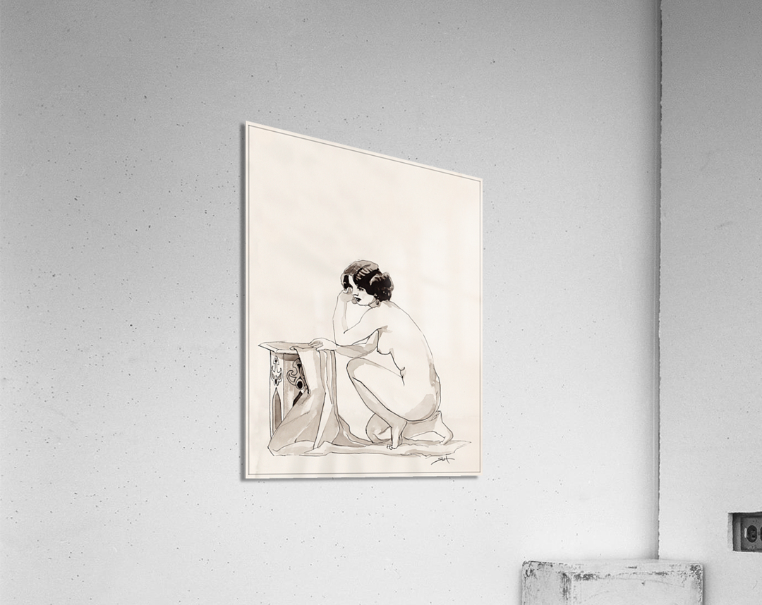 The Thinker Acrylic Print