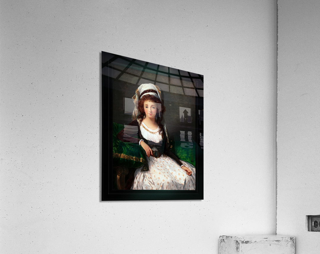 Madame dAguesseau de Fresnes by Elisabeth-Louise Vigee Le Brun Classical Xzendor7 Old Masters Fine Art Reproduction Acrylic Print
