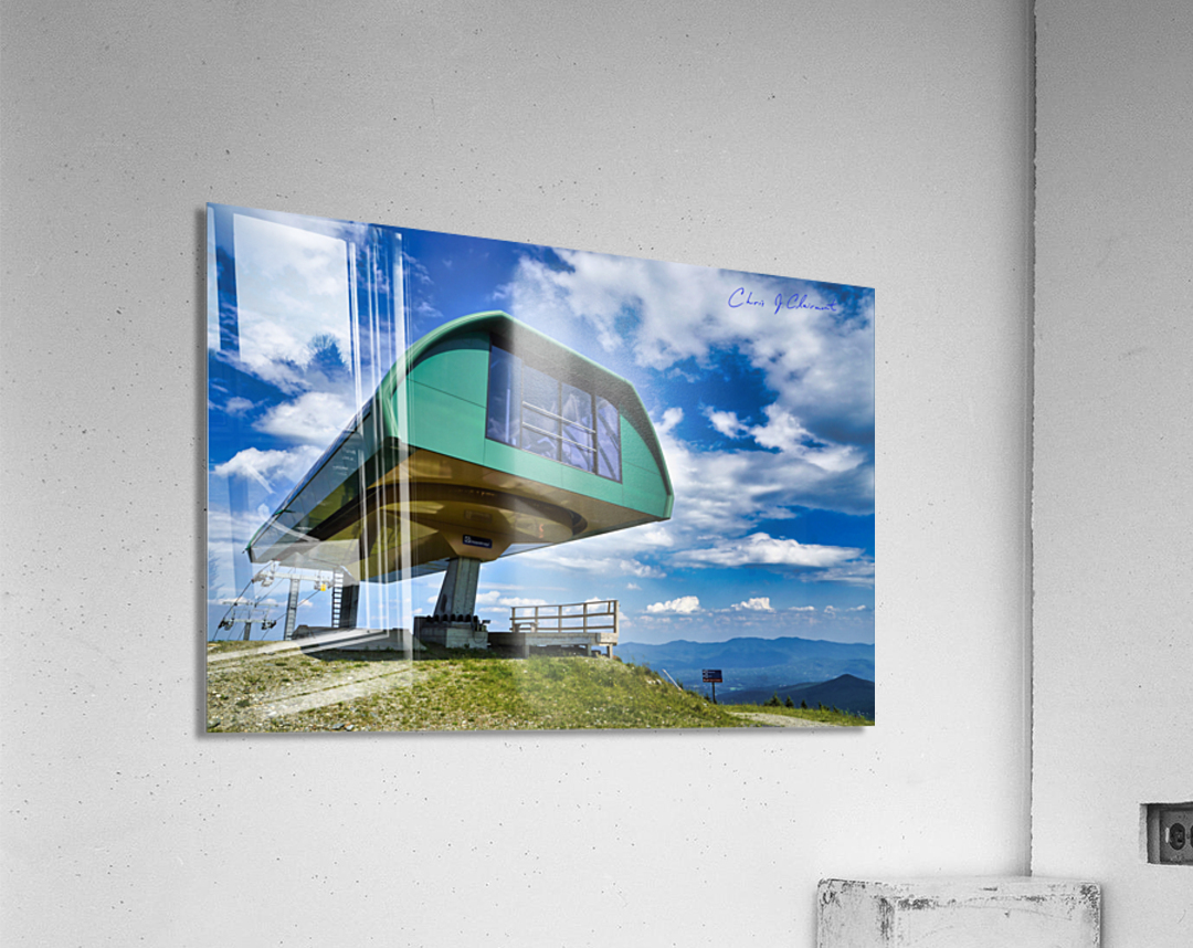 Breeze on Mount Mansfield Vermont  Acrylic Print