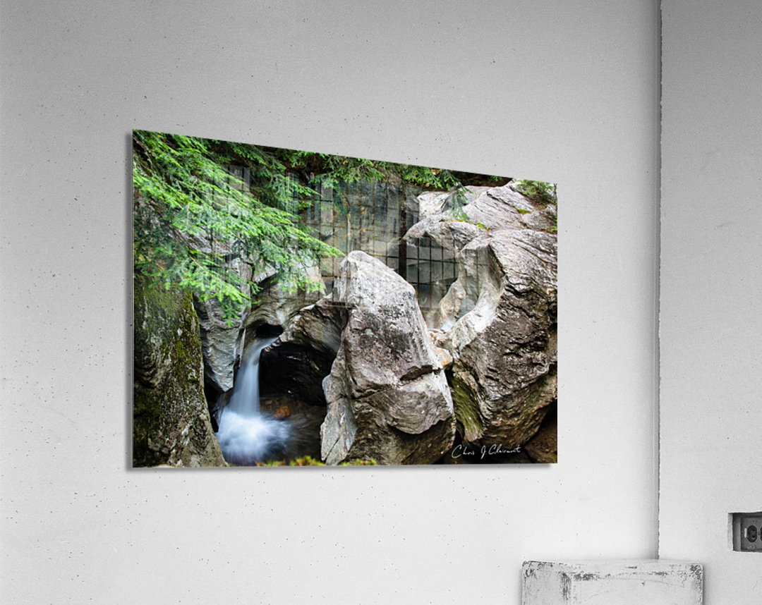 Sculpture by Water Acrylic Print