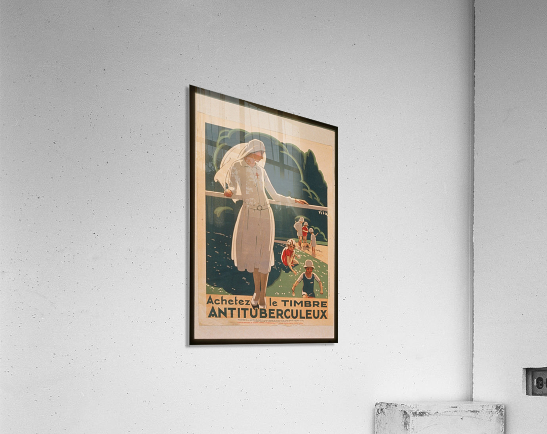 Vintage---Anti-Tuberculosis Acrylic Print