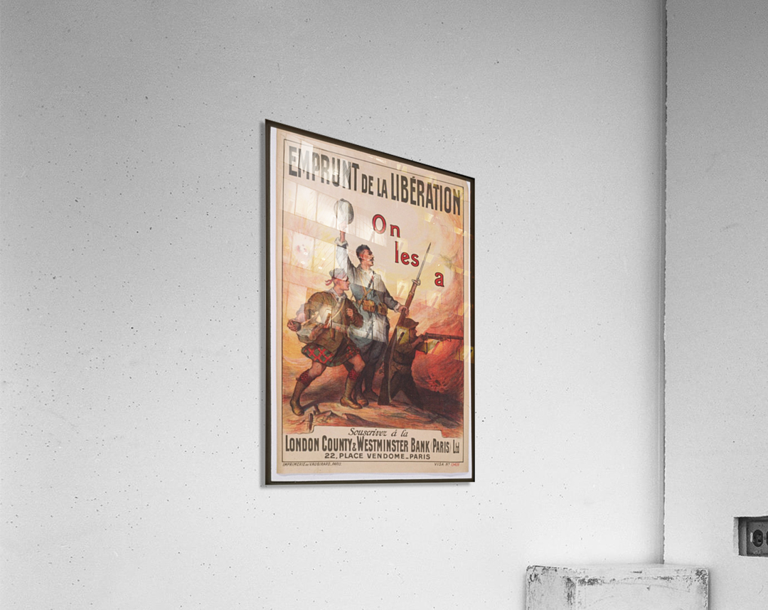 Vintage---French-Liberation-2 Acrylic Print