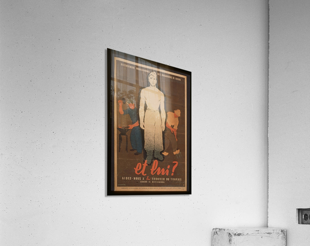 Vintage---French-Poster-4 Acrylic Print