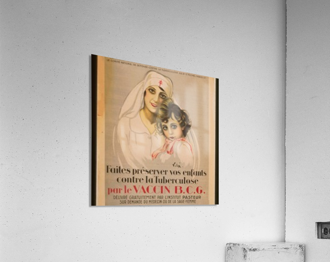 Vintage---Nurse-and-Child Acrylic Print