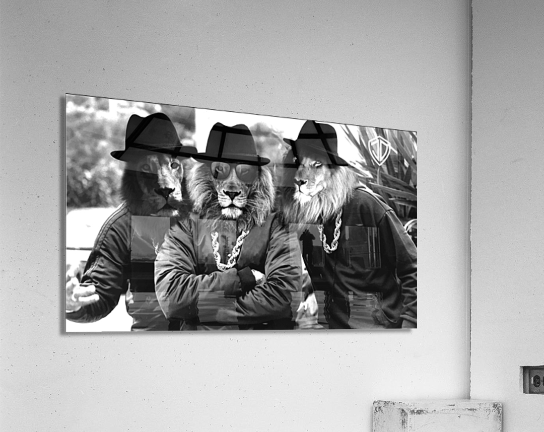 JUST DADDY Lion Gang Acrylic Print