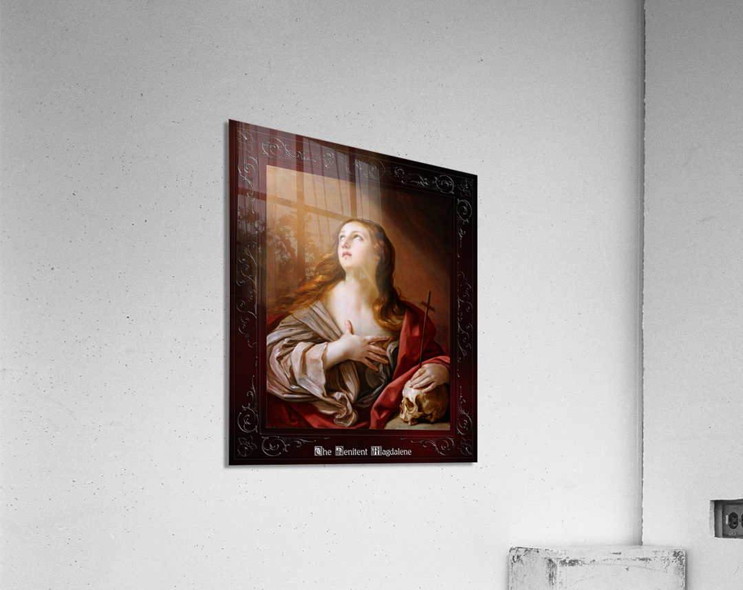 The Penitent Magdalene by Guido Reni Classical Fine Art Xzendor7 Old Masters Reproductions Acrylic Print