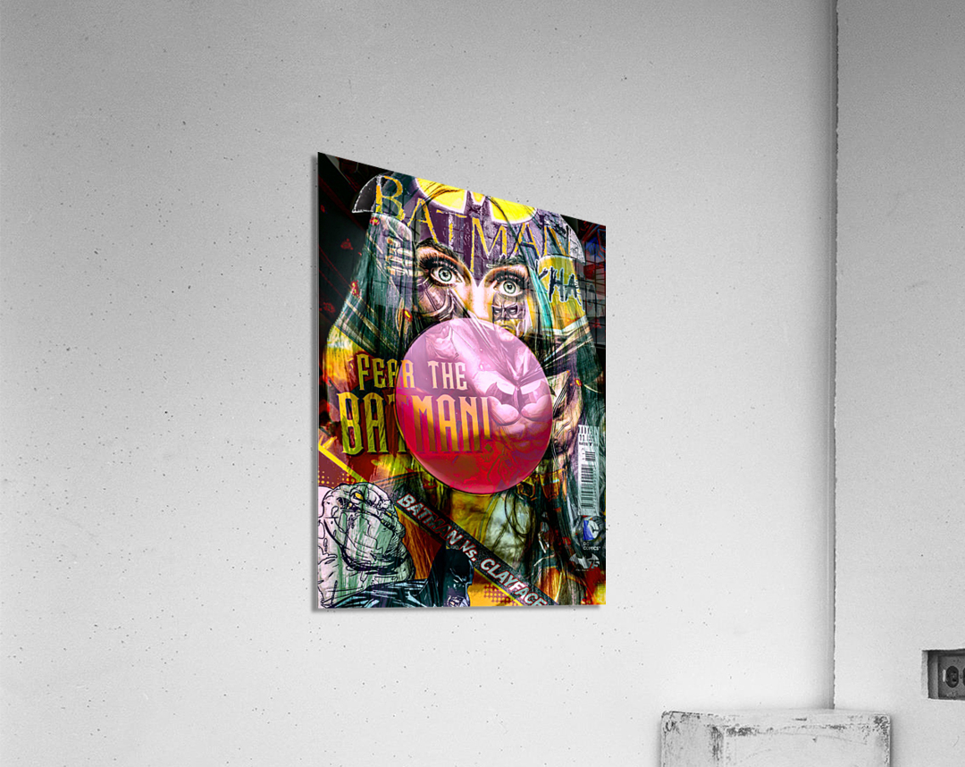 LA BATMAN Acrylic Print