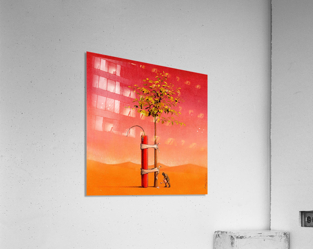 Garden keeper Acrylic Print