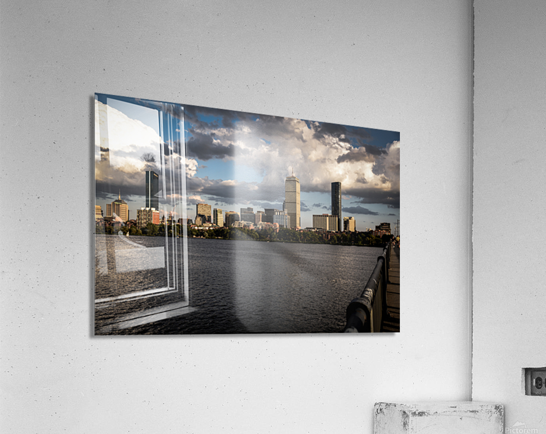 Boston Greige  Acrylic Print