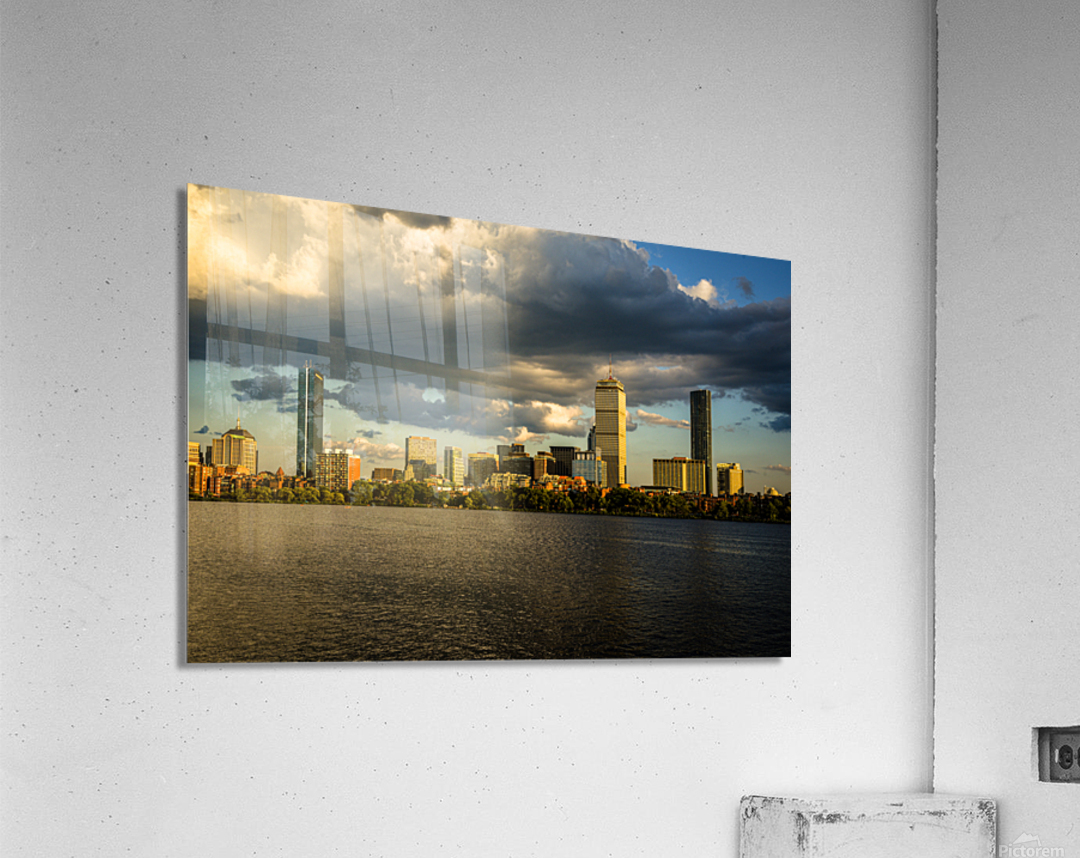 Boston Sunset Acrylic Print