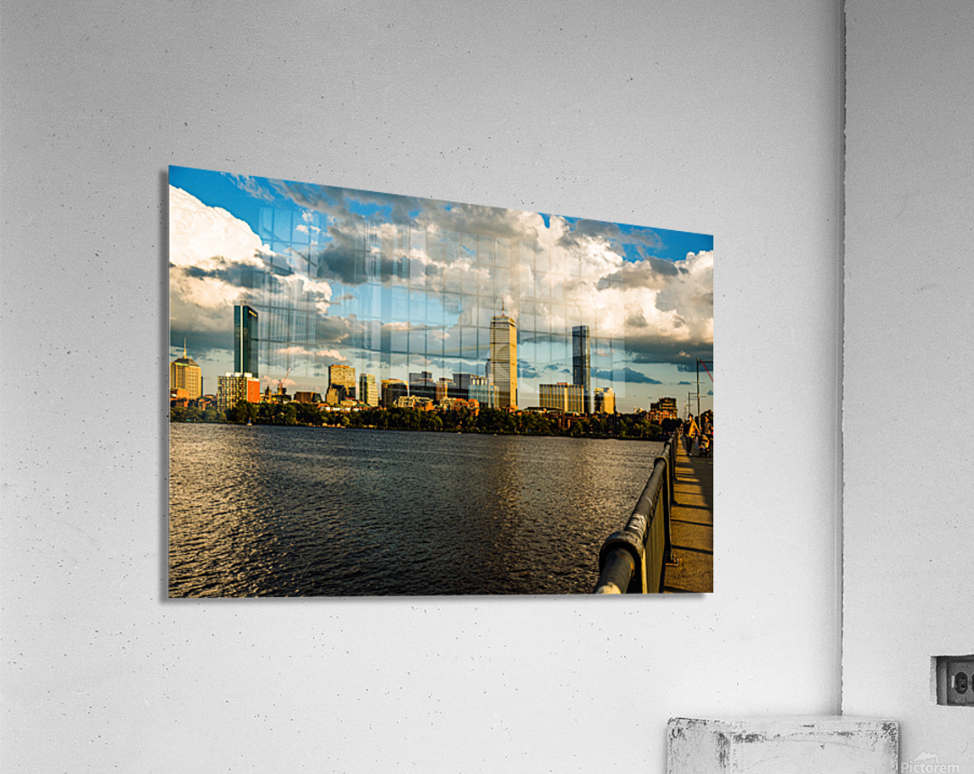 Boston Golden Hour Acrylic Print