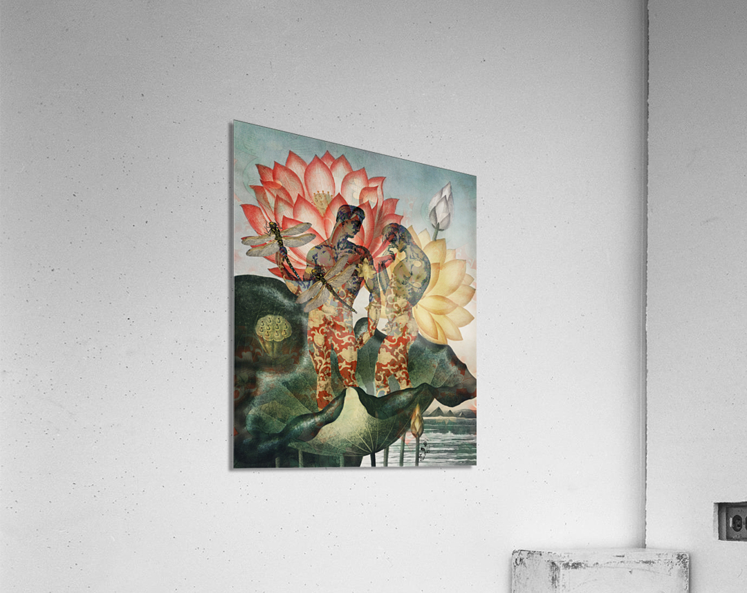 Loving Lotus Acrylic Print