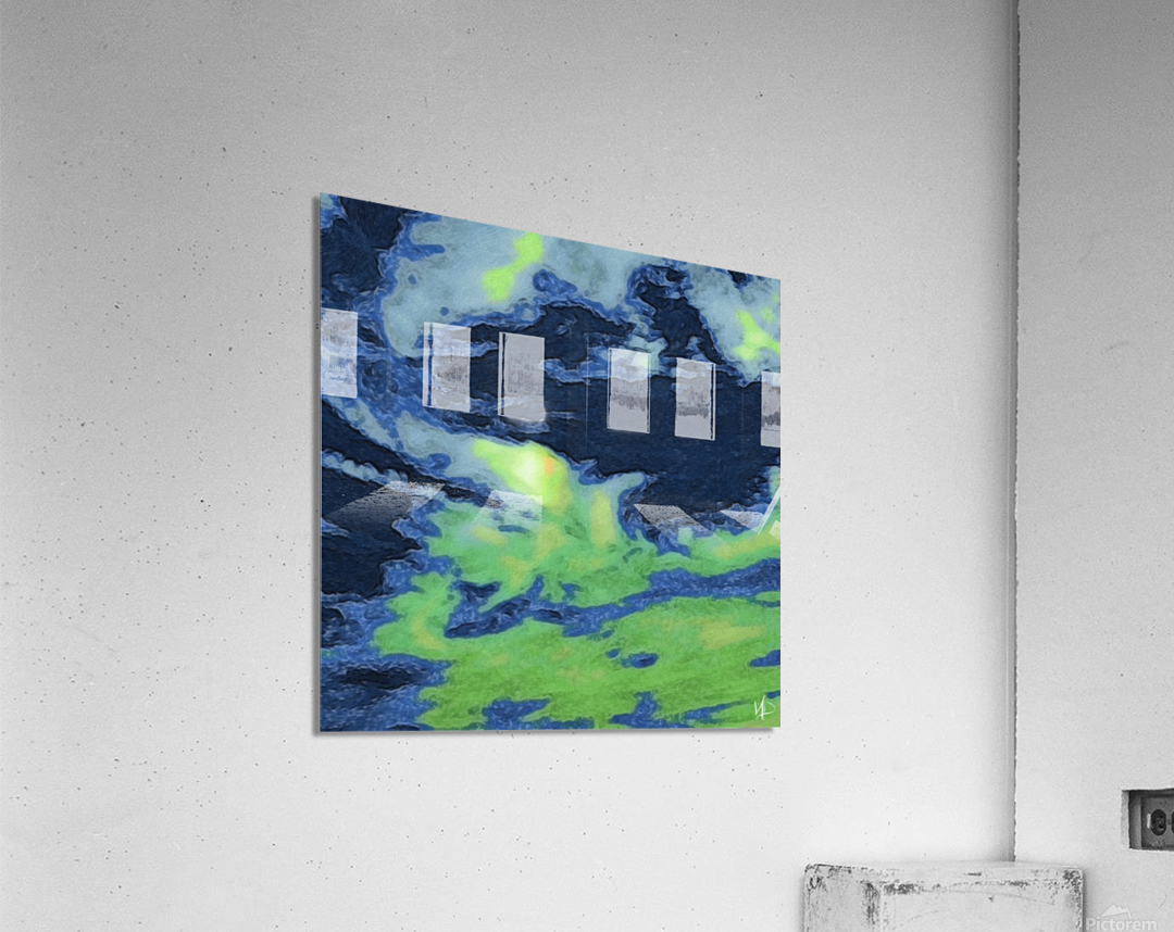 sea of green Acrylic Print