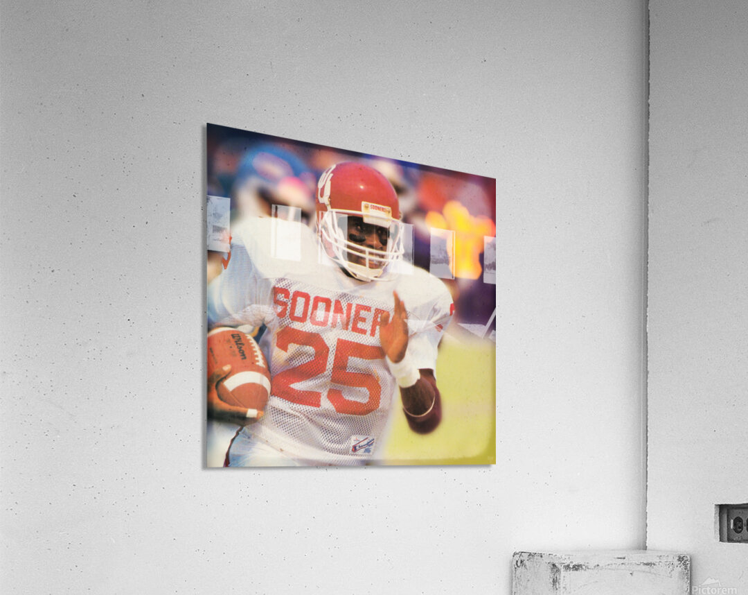 1987 Oklahoma Football Anthony Stafford Art Acrylic Print